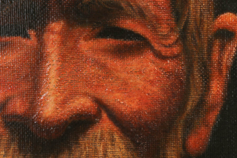 Jorge Leguízamo Signed Oil on Canvas Portrait