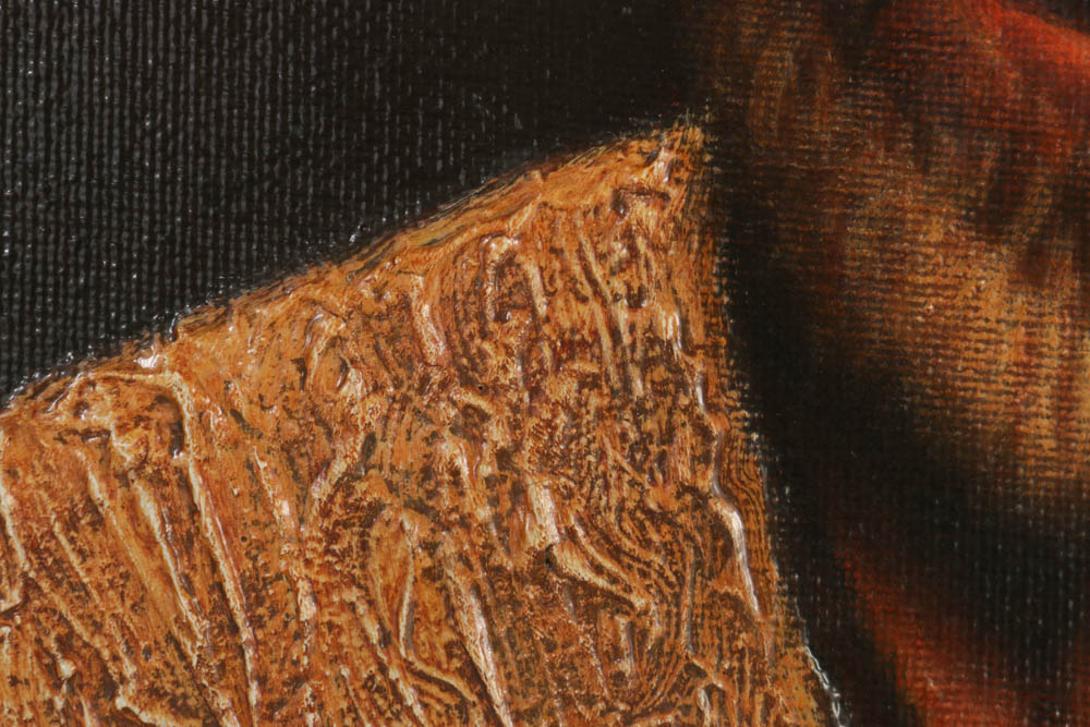 Jorge Leguízamo Signed Oil on Canvas Portrait