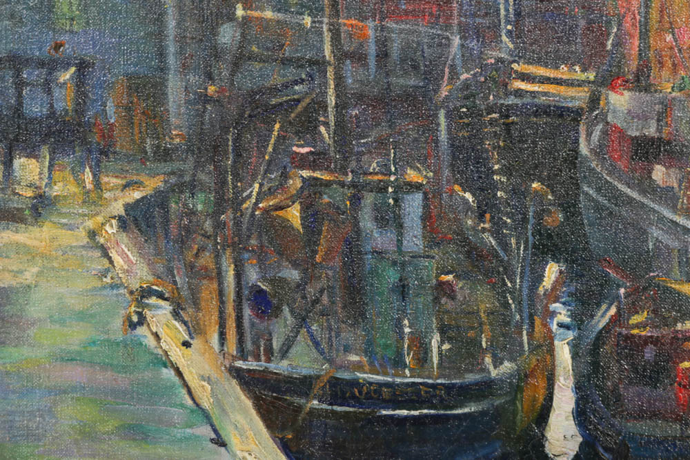 William L. Stevens Signed Oil on Canvas Painting