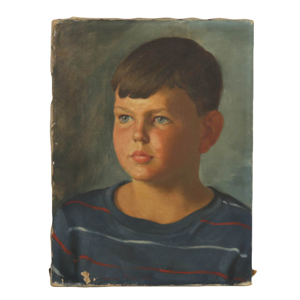 Alice Hendee Price Oil Painting on Canvas Portrait