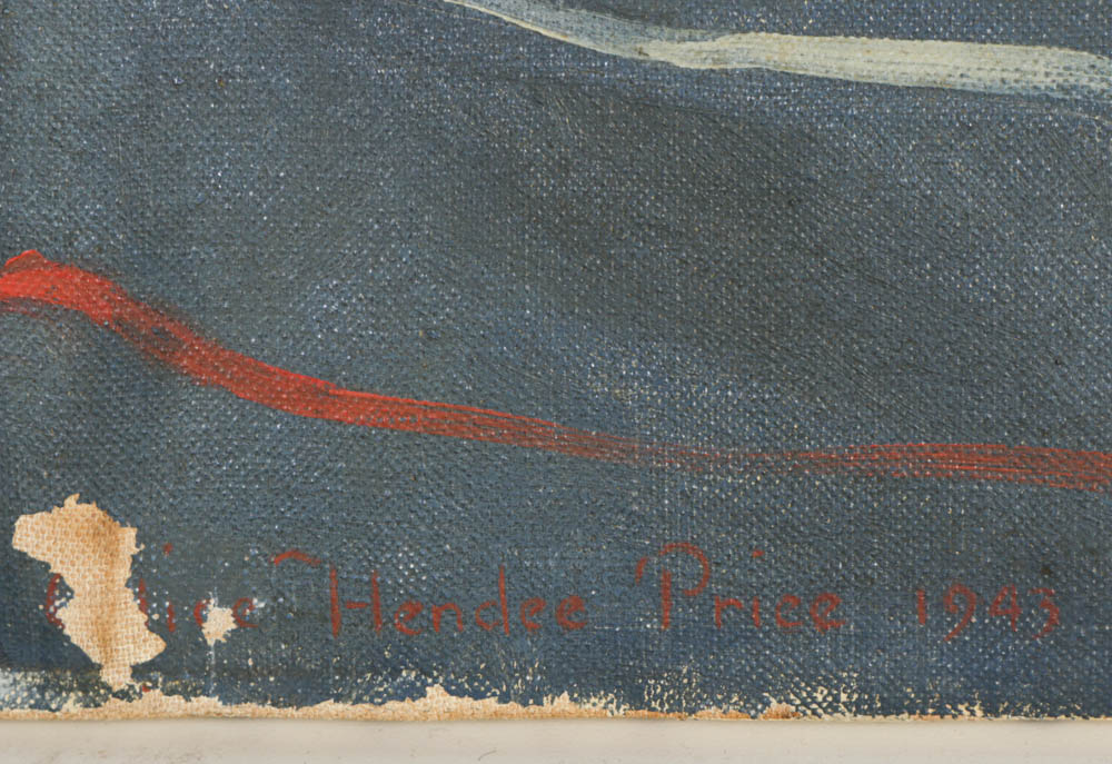 Alice Hendee Price Oil Painting on Canvas Portrait