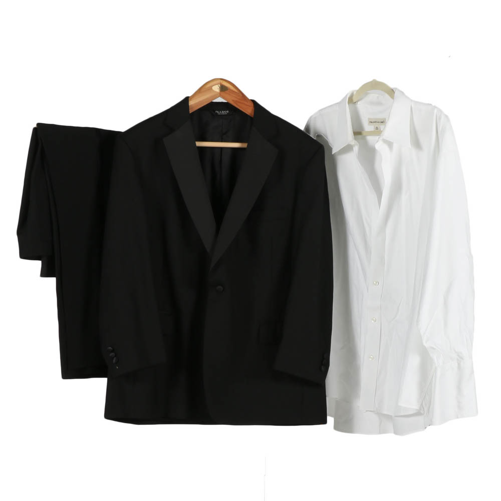 JoS. A. Bank Black Tux and a White Cotton Shirt