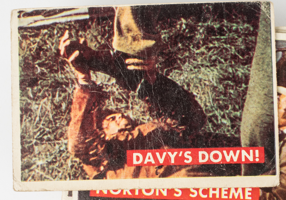 1956 Topps 'Davy Crockett' Serial Cards