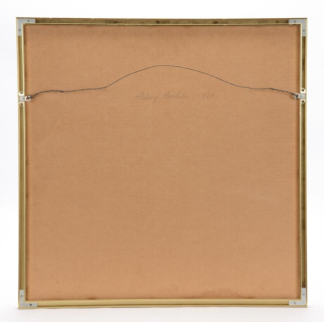 Brian Halsey Signed Limited Edition Serigraph "Triaxon: 3rd State"