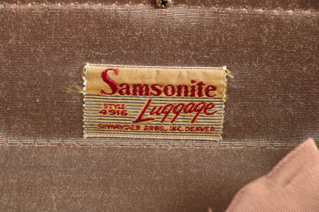 Vintage Samsonite Suitcase