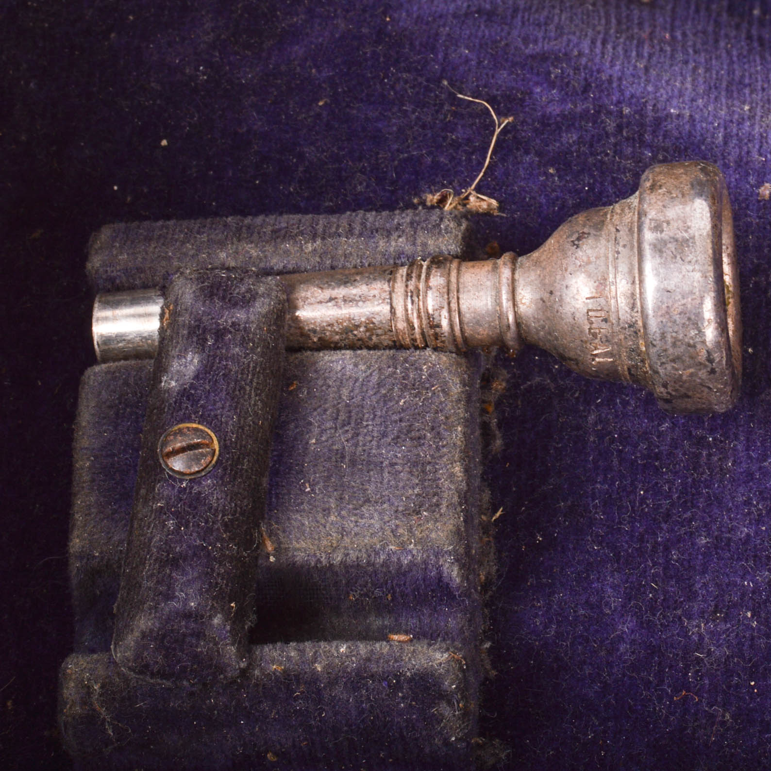 Vintage CG Conn French Horn With Case