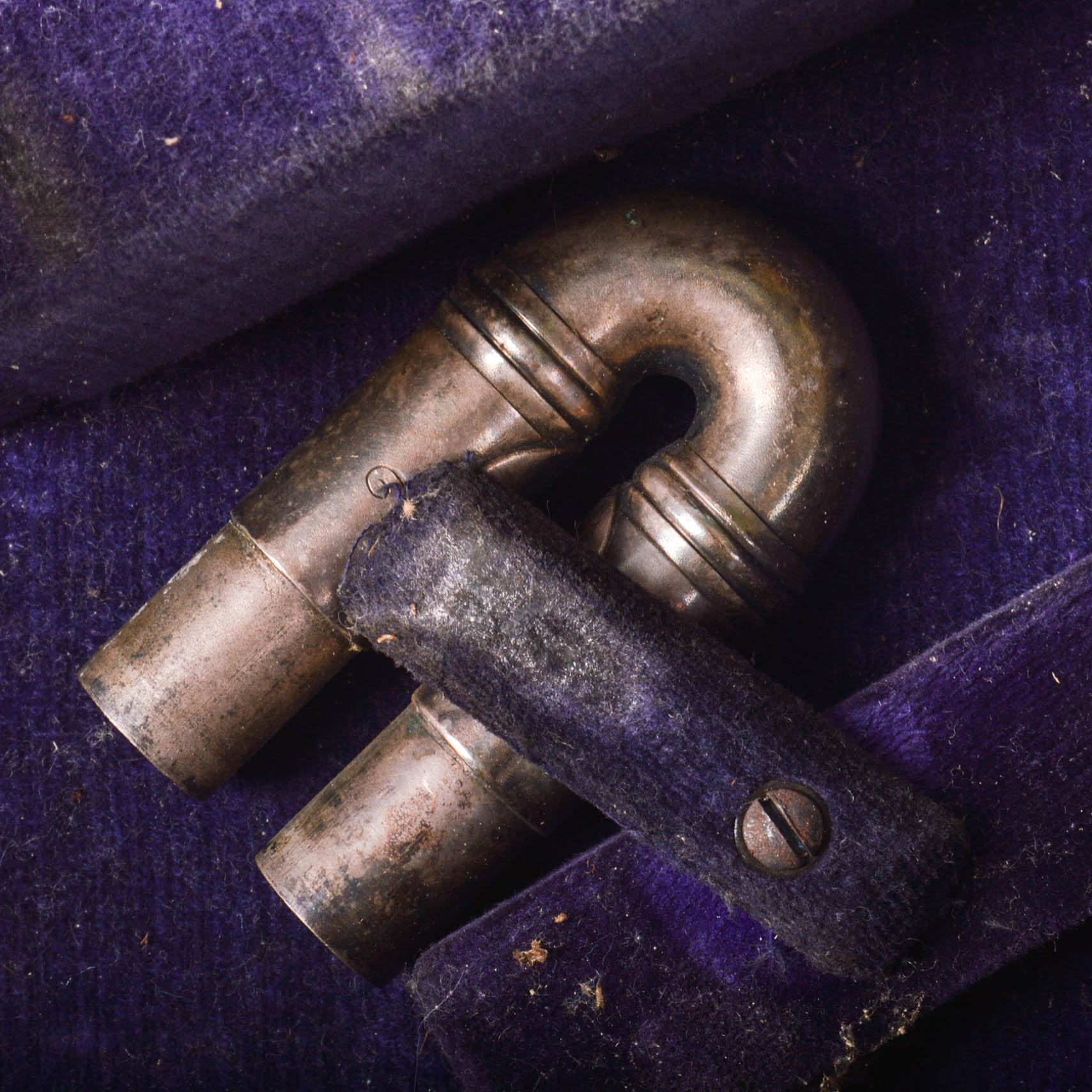 Vintage CG Conn French Horn With Case