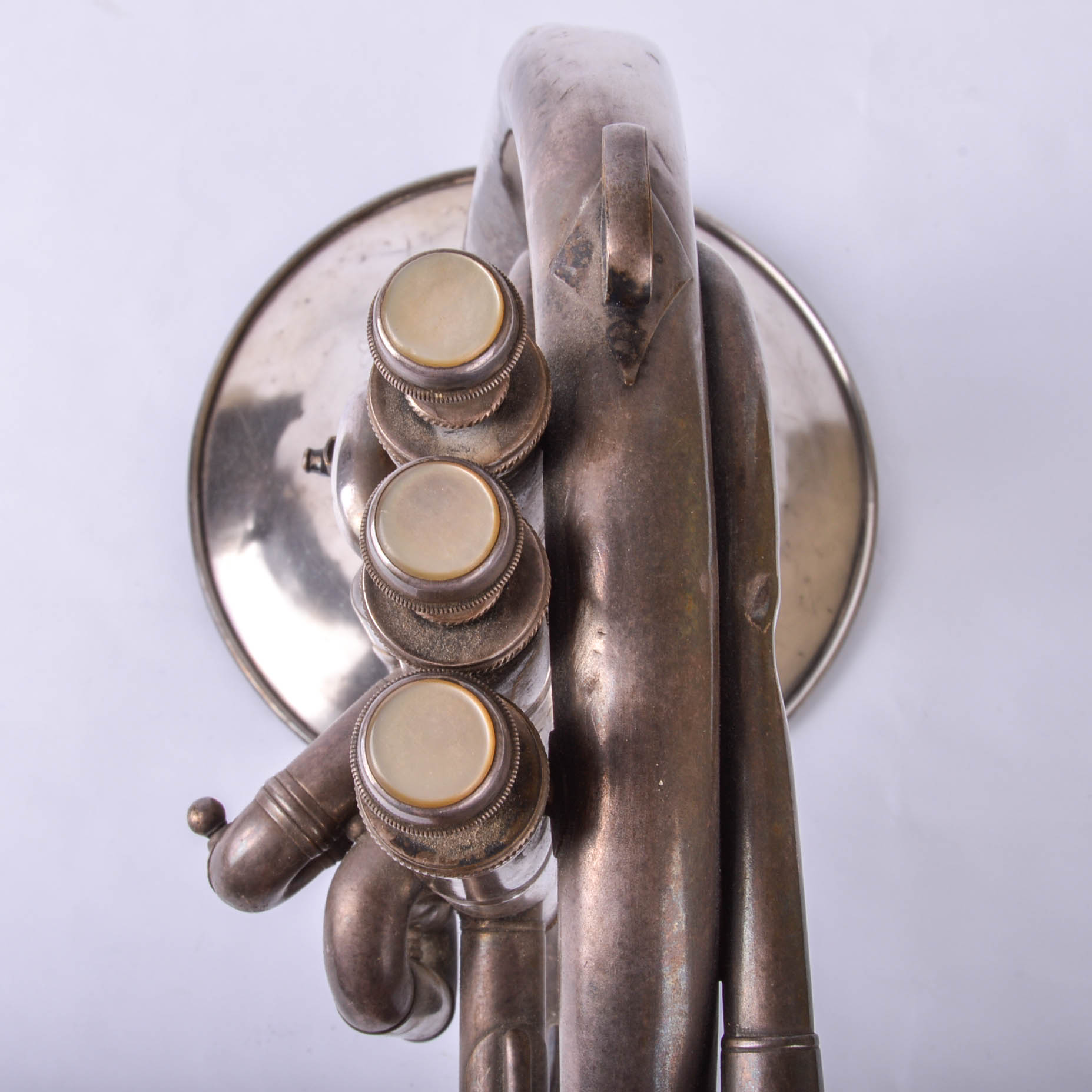 Vintage CG Conn French Horn With Case