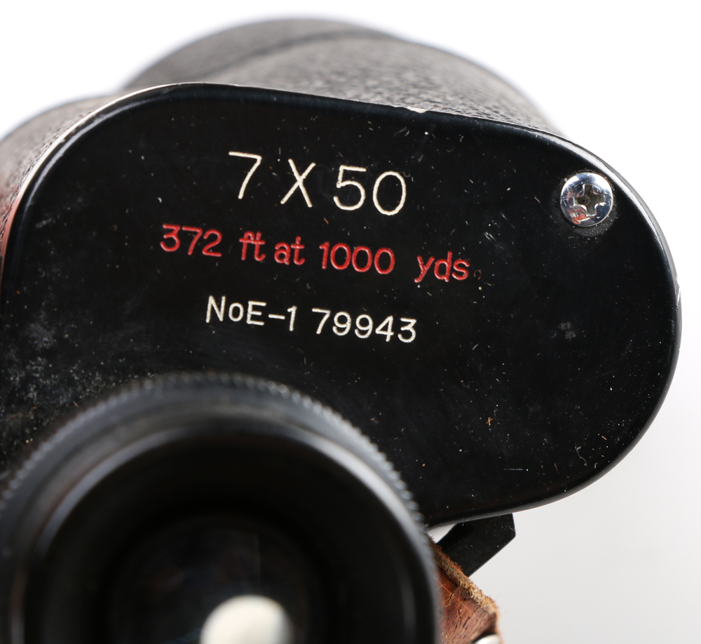 Four Vintage Binoculars with Carrying Cases