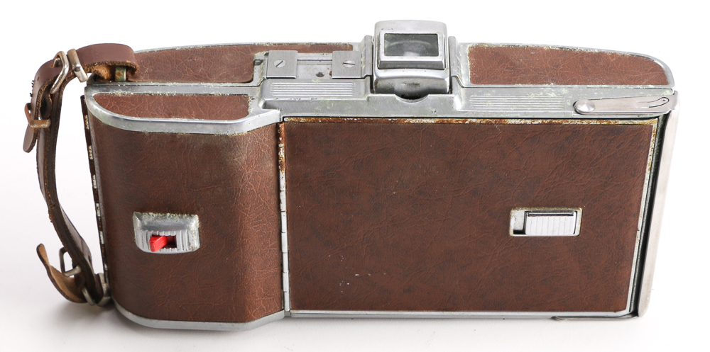 Collection of Vintage Instant and Folding Cameras