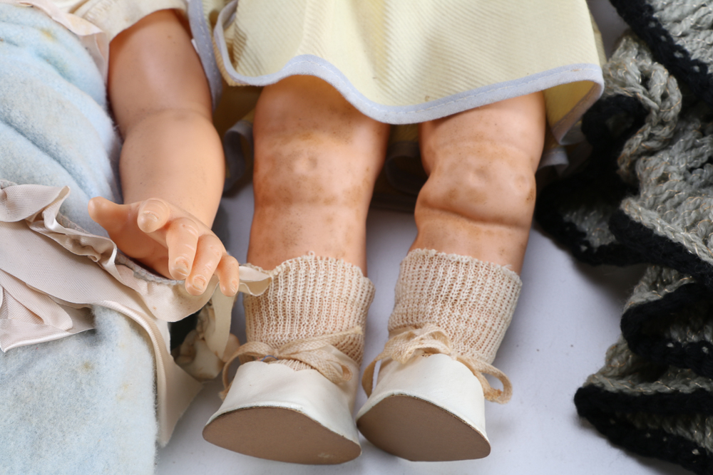 1950s Dolls Featuring an Allied Eastern AE Baby Doll