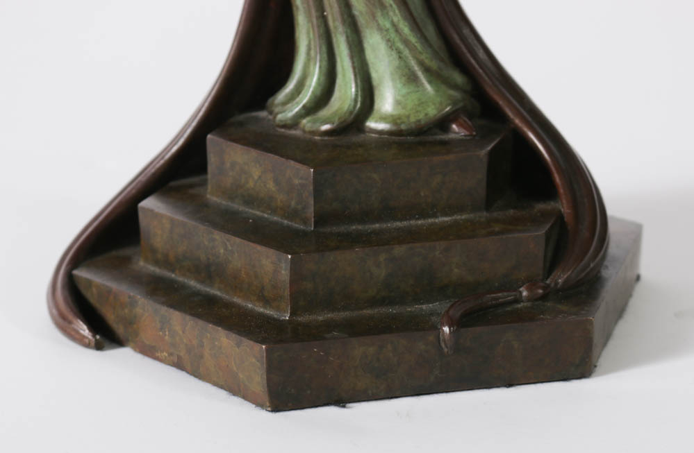 Erte Artist Proof Bronze Sculpture "An Evening in 1922"