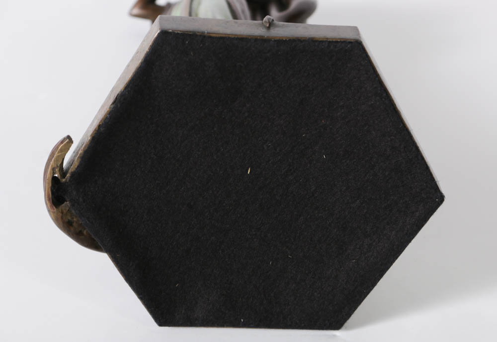 Erte Artist Proof Bronze Sculpture "An Evening in 1922"