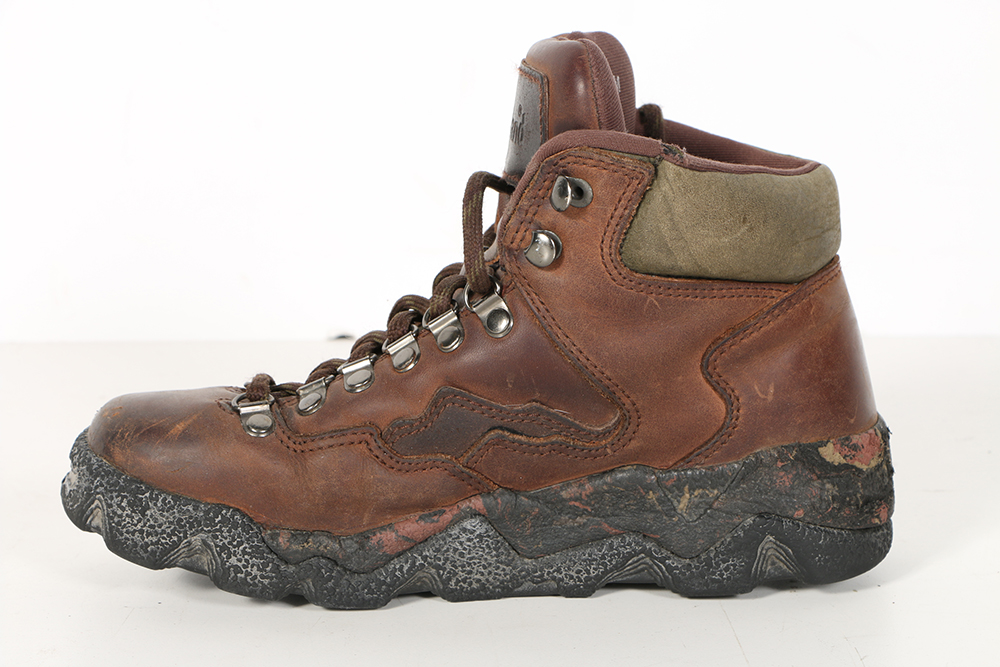 TYR Backpack and Timberland Hiking Shoes