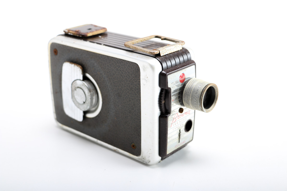 Two Kodak Brownie Movie Cameras 8 mm 1956s and 1960s