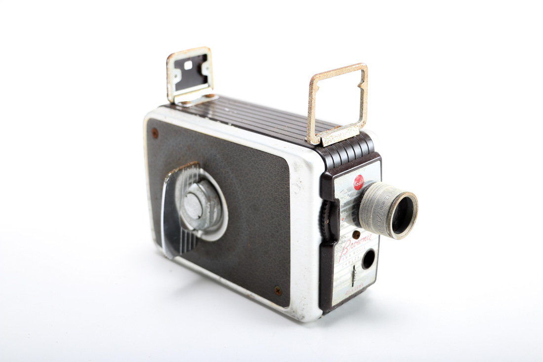 Two Kodak Brownie Movie Cameras 8 mm 1956s and 1960s