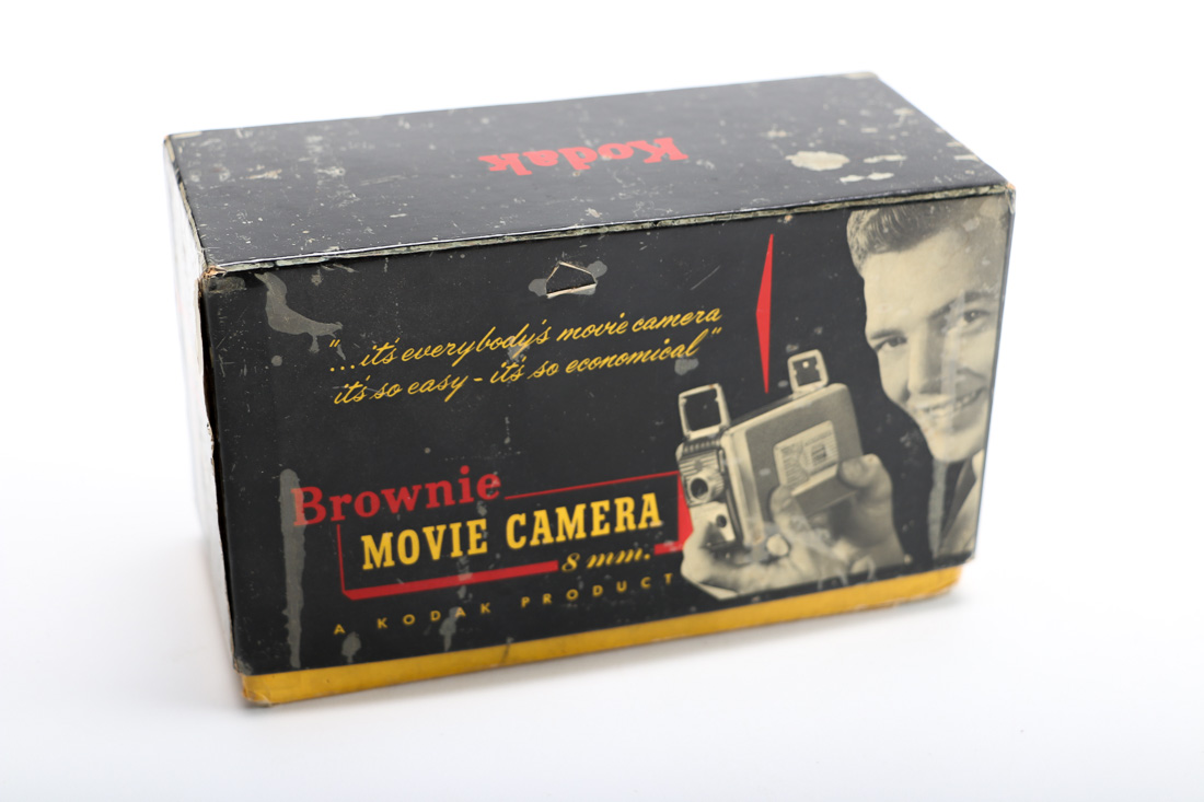 Two Kodak Brownie Movie Cameras 8 mm 1956s and 1960s