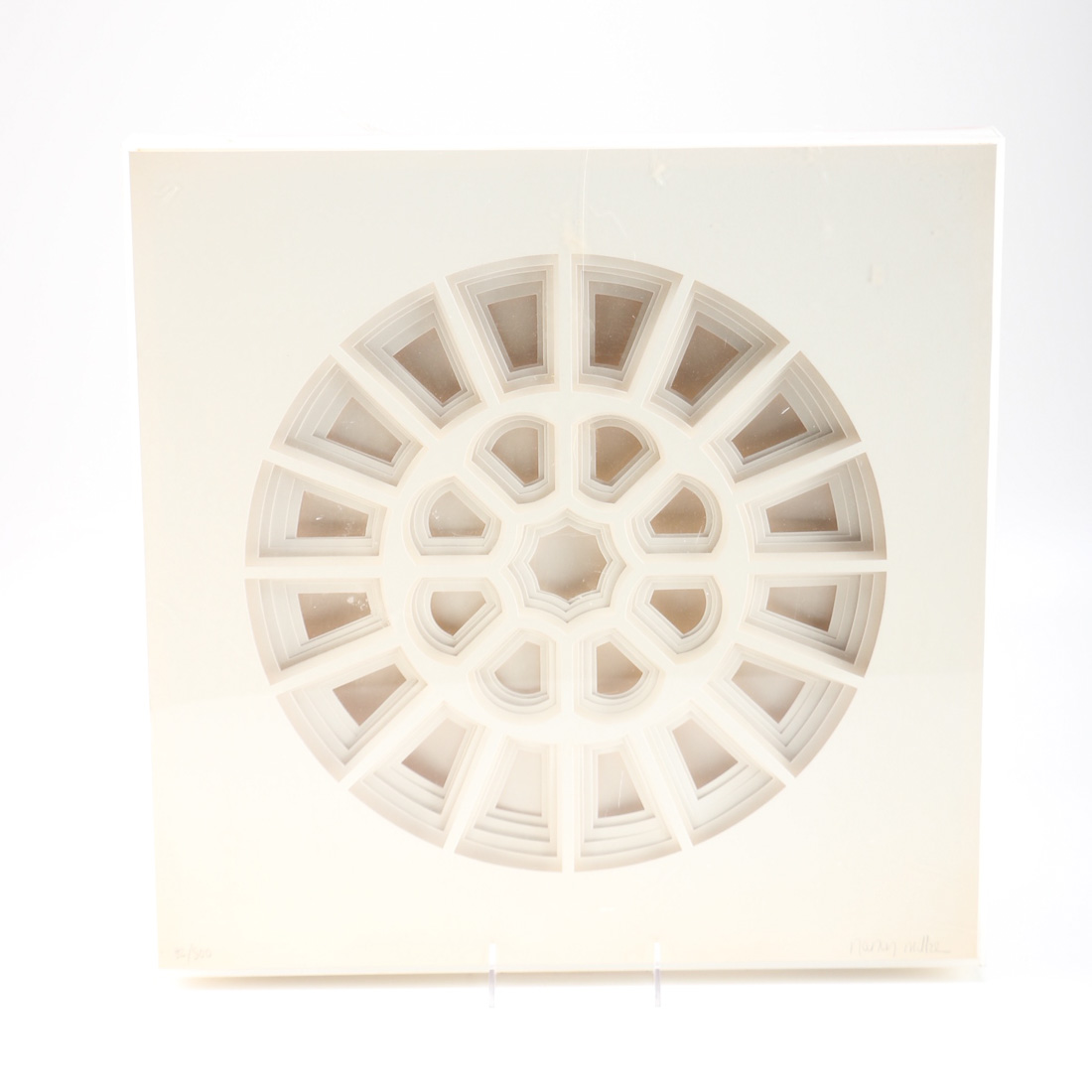 Nancy Miller Signed Limited Edition Paper Sculpture