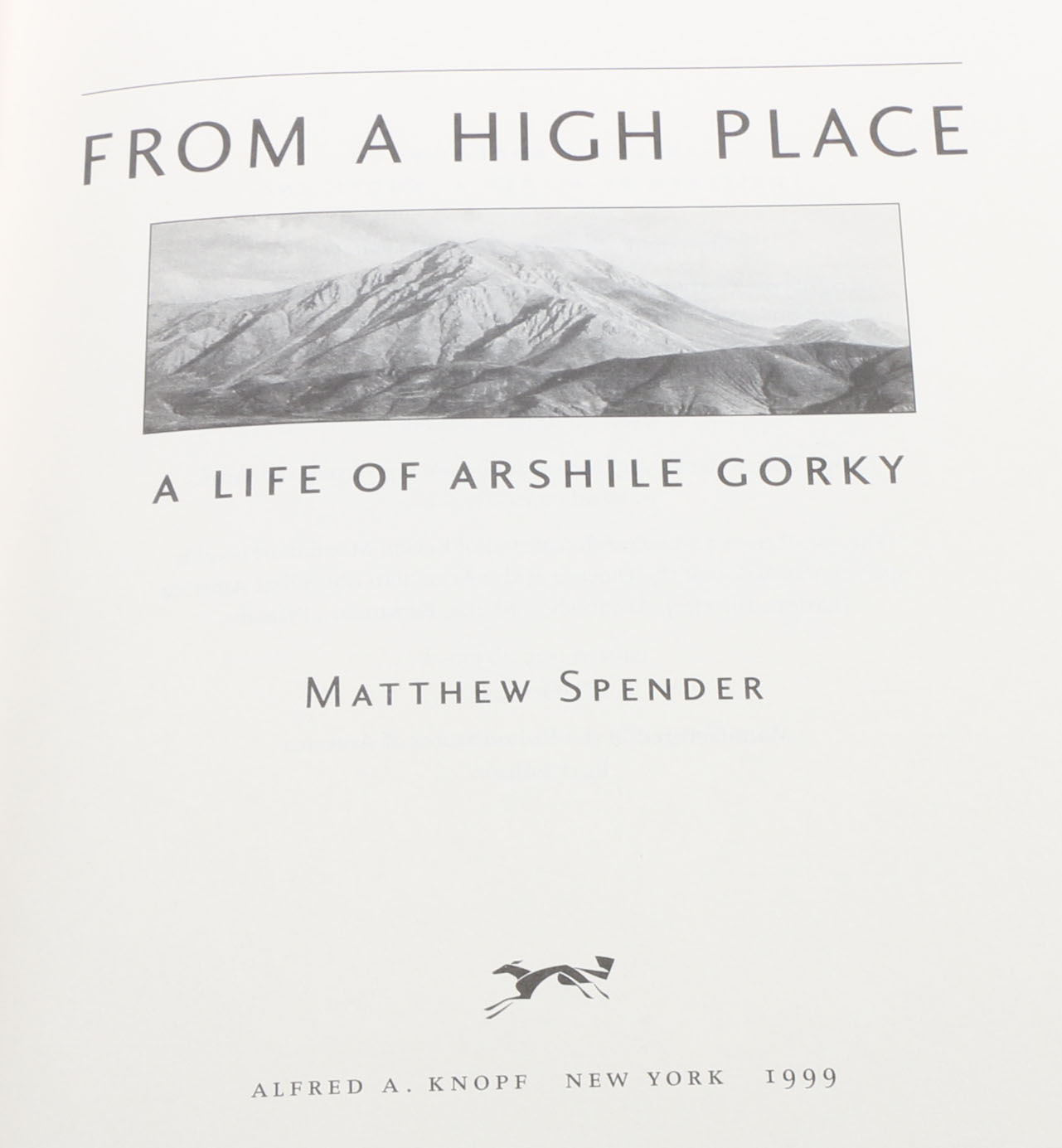 Three Books on Arshile Gorky
