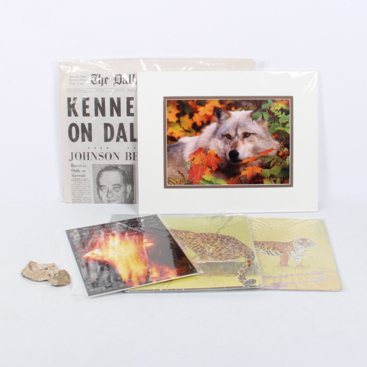 Eclectic Collection of Ephemera, Photo, Rock and More