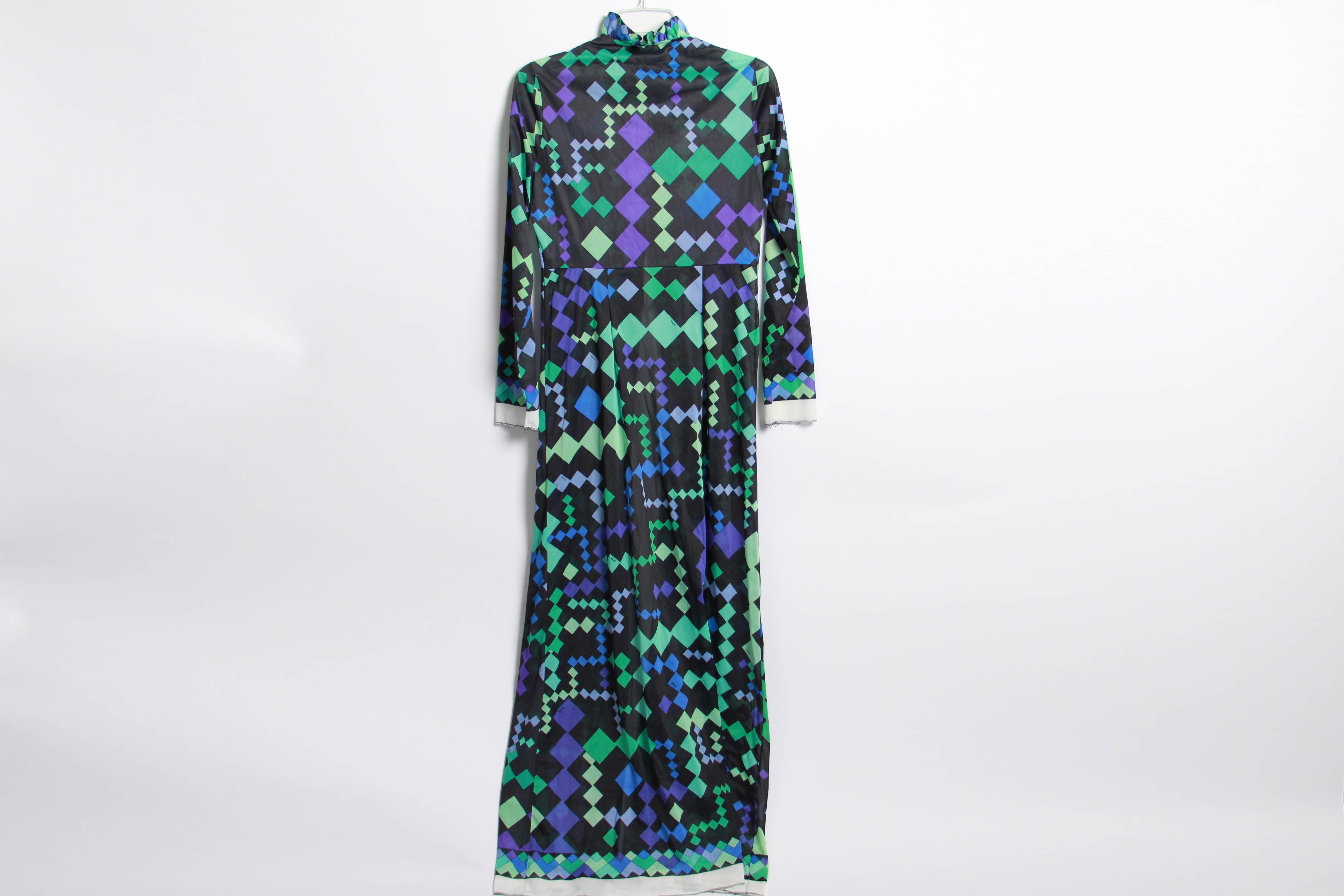 Vintage Emilio Pucci for Formfit Rogers Nightgown and Robe set