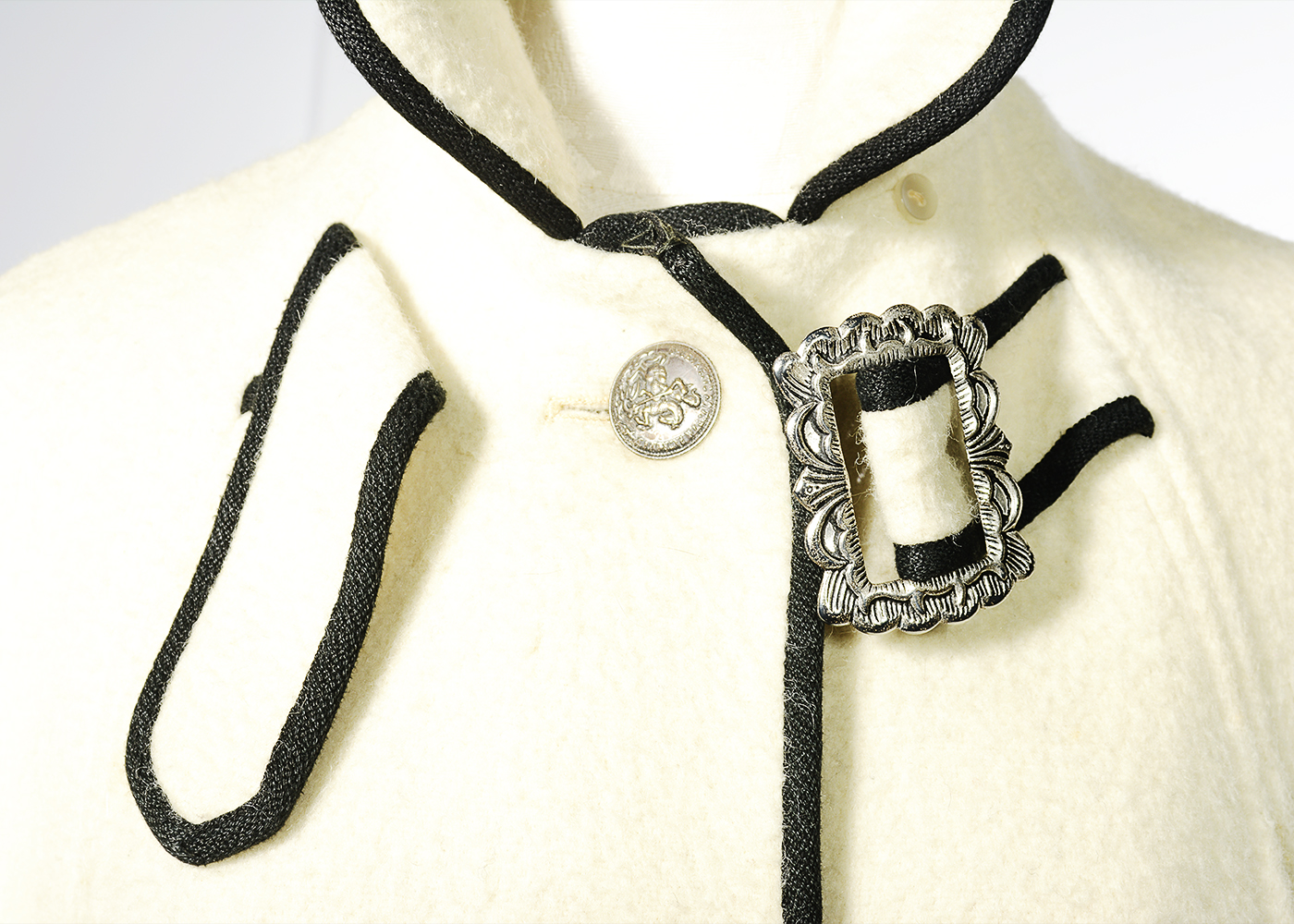 1960s Austrian Sportmodelle Wool Cape