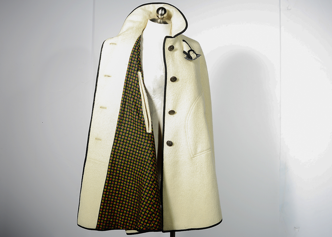 1960s Austrian Sportmodelle Wool Cape