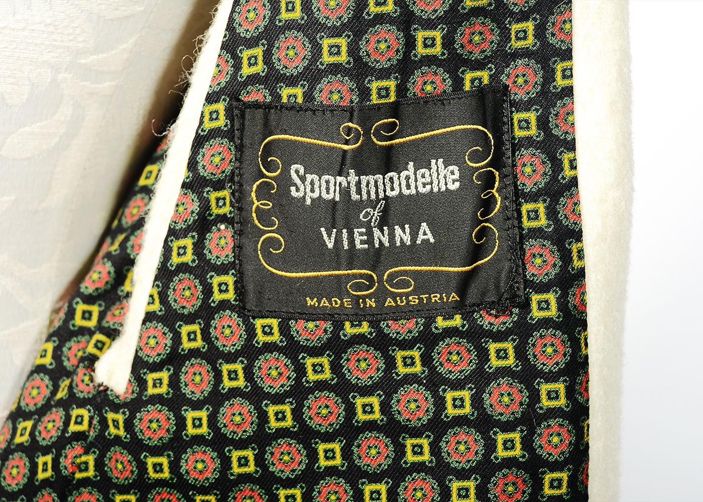 1960s Austrian Sportmodelle Wool Cape