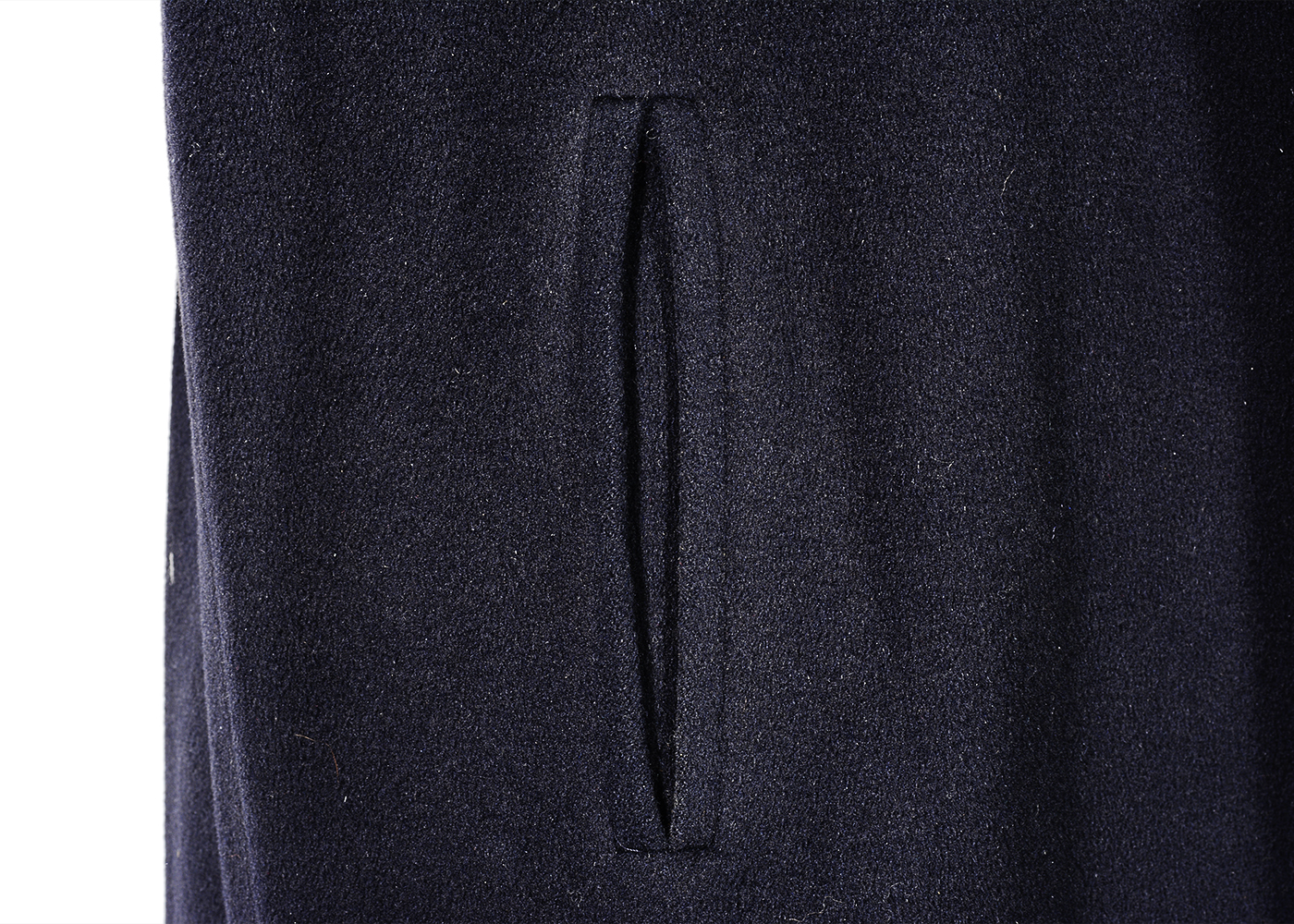 Vintage Saks Fifth Avenue Vicuna Dark Blue Coat