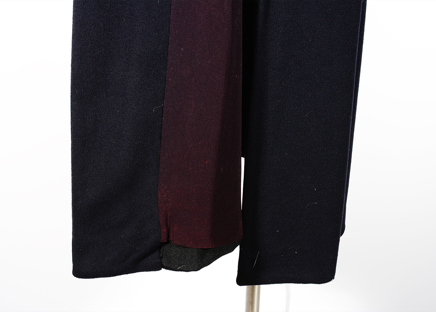 Vintage Saks Fifth Avenue Vicuna Dark Blue Coat