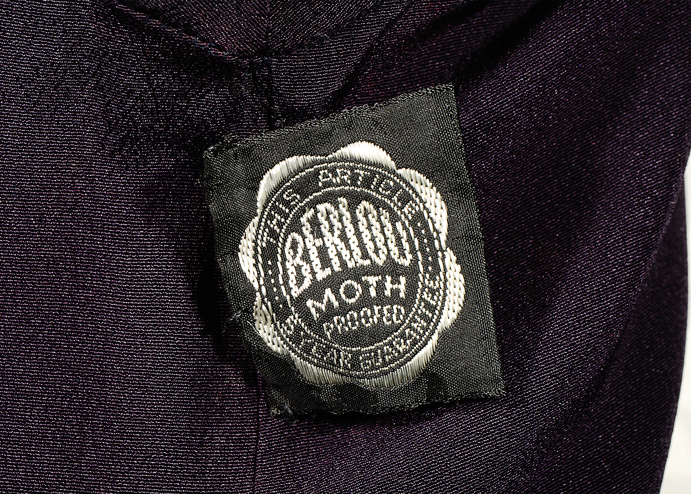 Vintage Saks Fifth Avenue Vicuna Dark Blue Coat