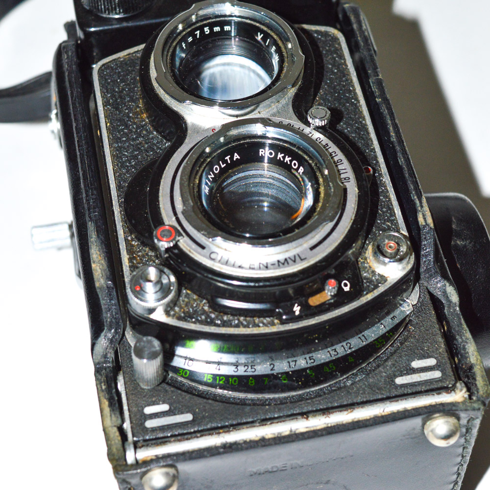 Vintage Minolta Autocord Citizen-MVL with Case