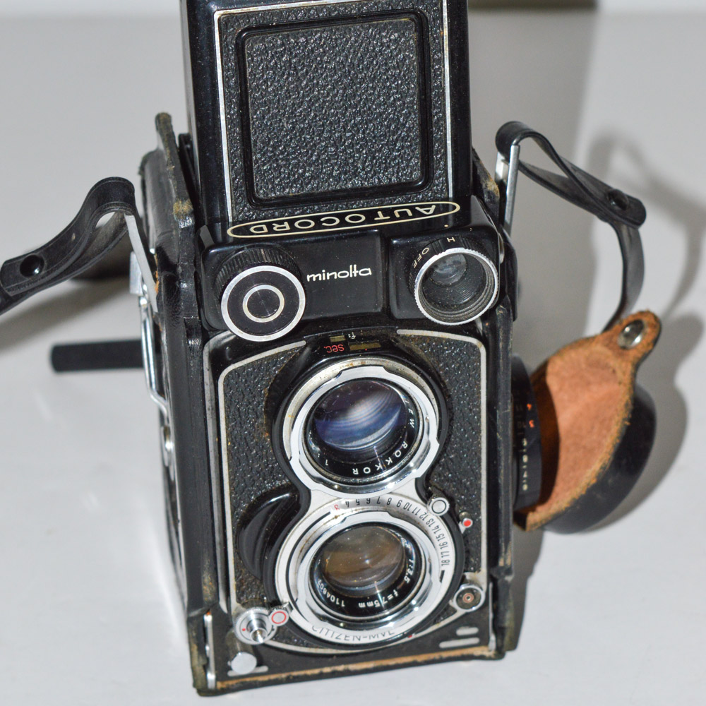 Vintage Minolta Autocord Citizen-MVL with Case