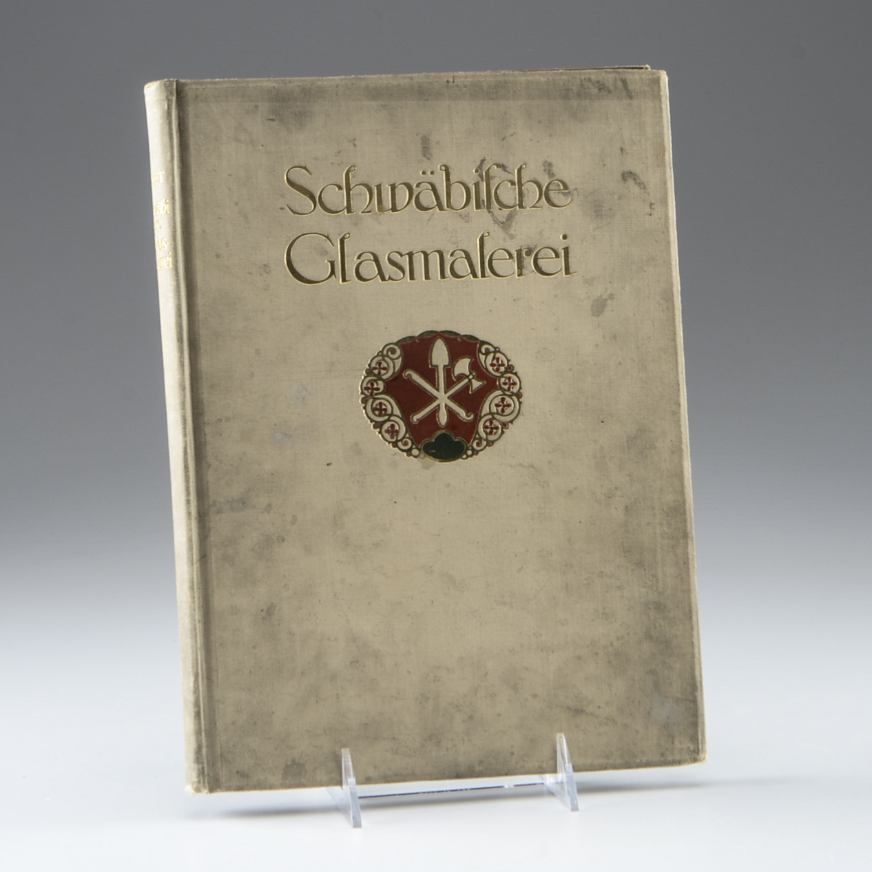 German Book on Stained Glass Entitled, "Schwabische Glasmalerei" by Leo Balet