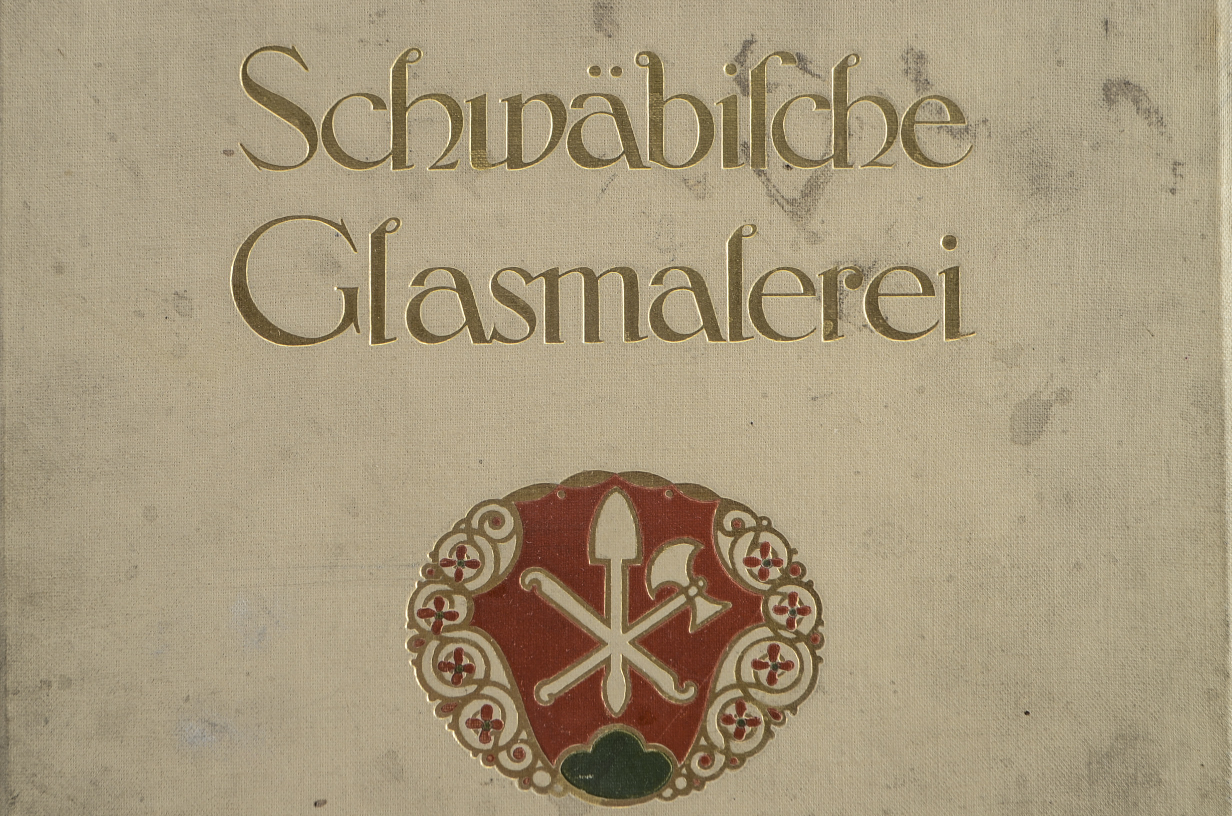 German Book on Stained Glass Entitled, "Schwabische Glasmalerei" by Leo Balet
