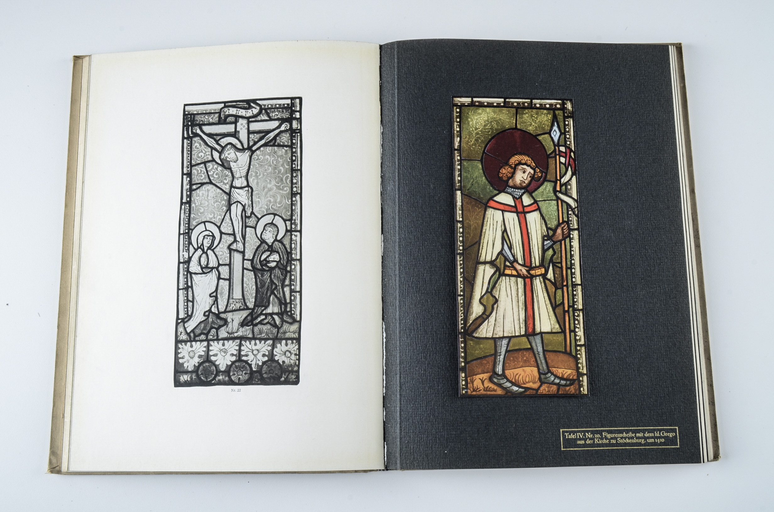 German Book on Stained Glass Entitled, "Schwabische Glasmalerei" by Leo Balet