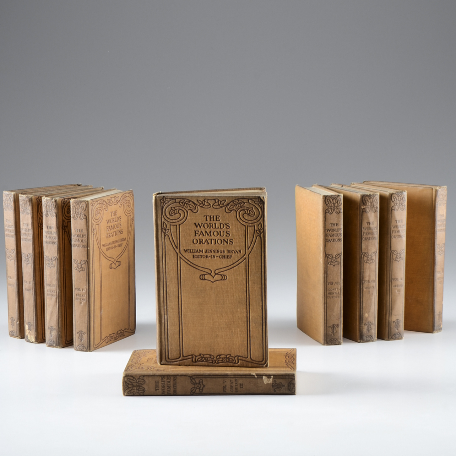The World's Famous Orations Ten Book Set