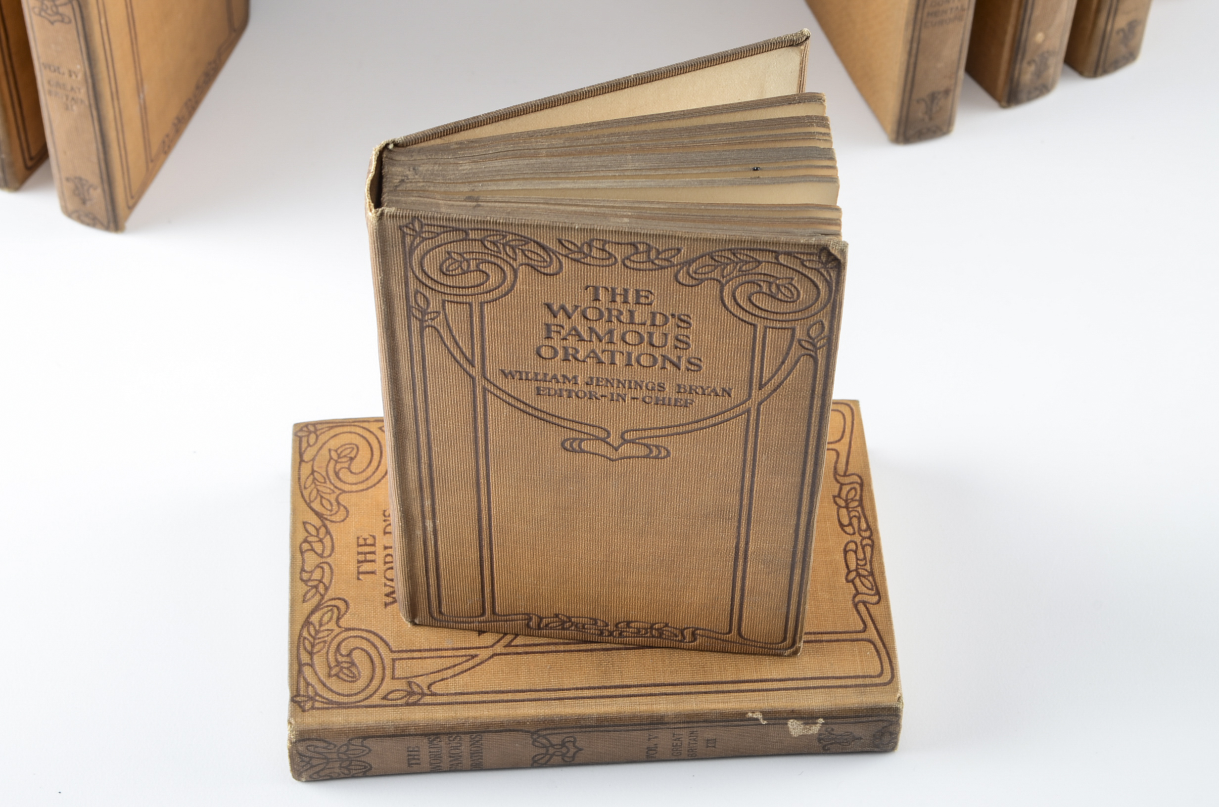 The World's Famous Orations Ten Book Set