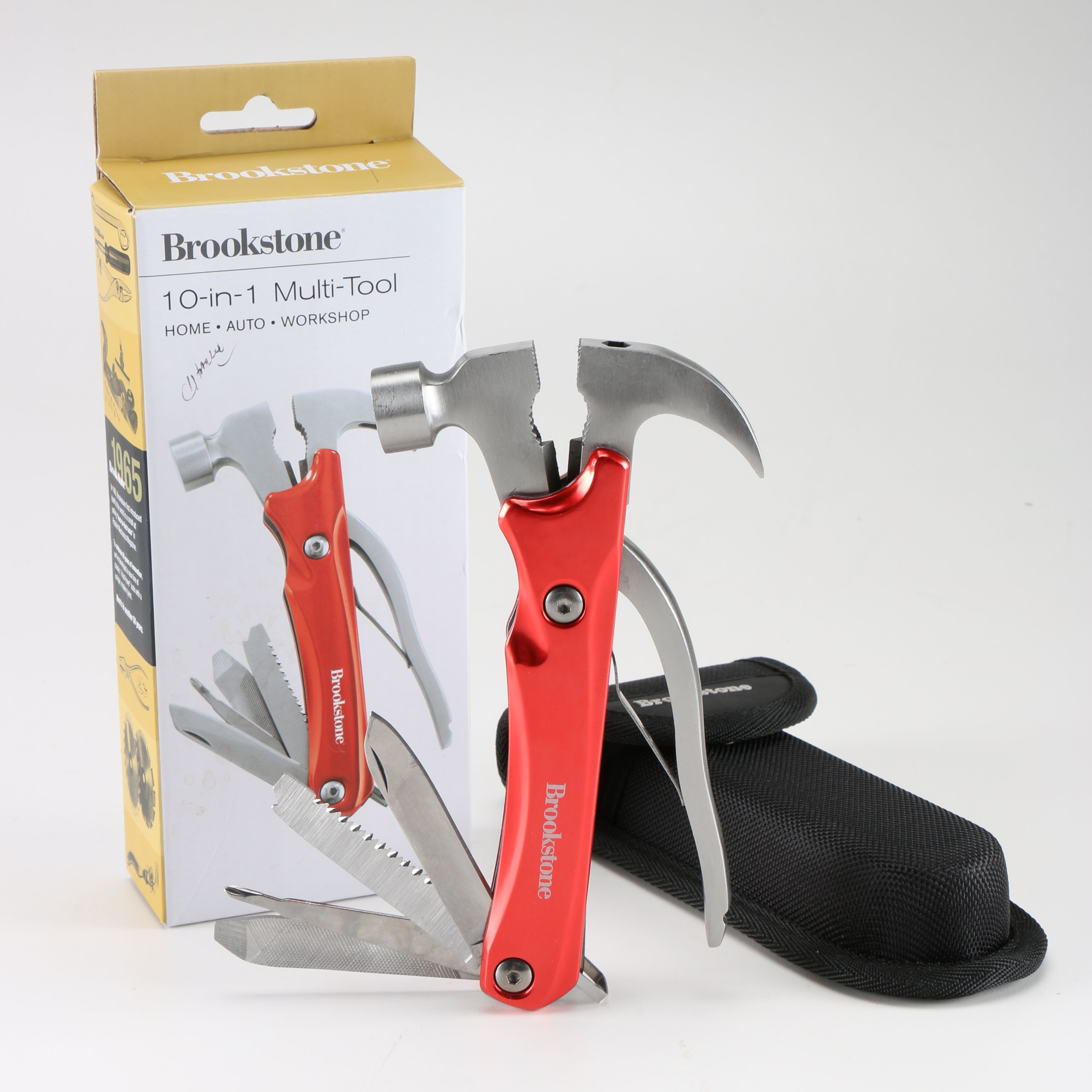 Red Brookstone Multi Tool EBTH