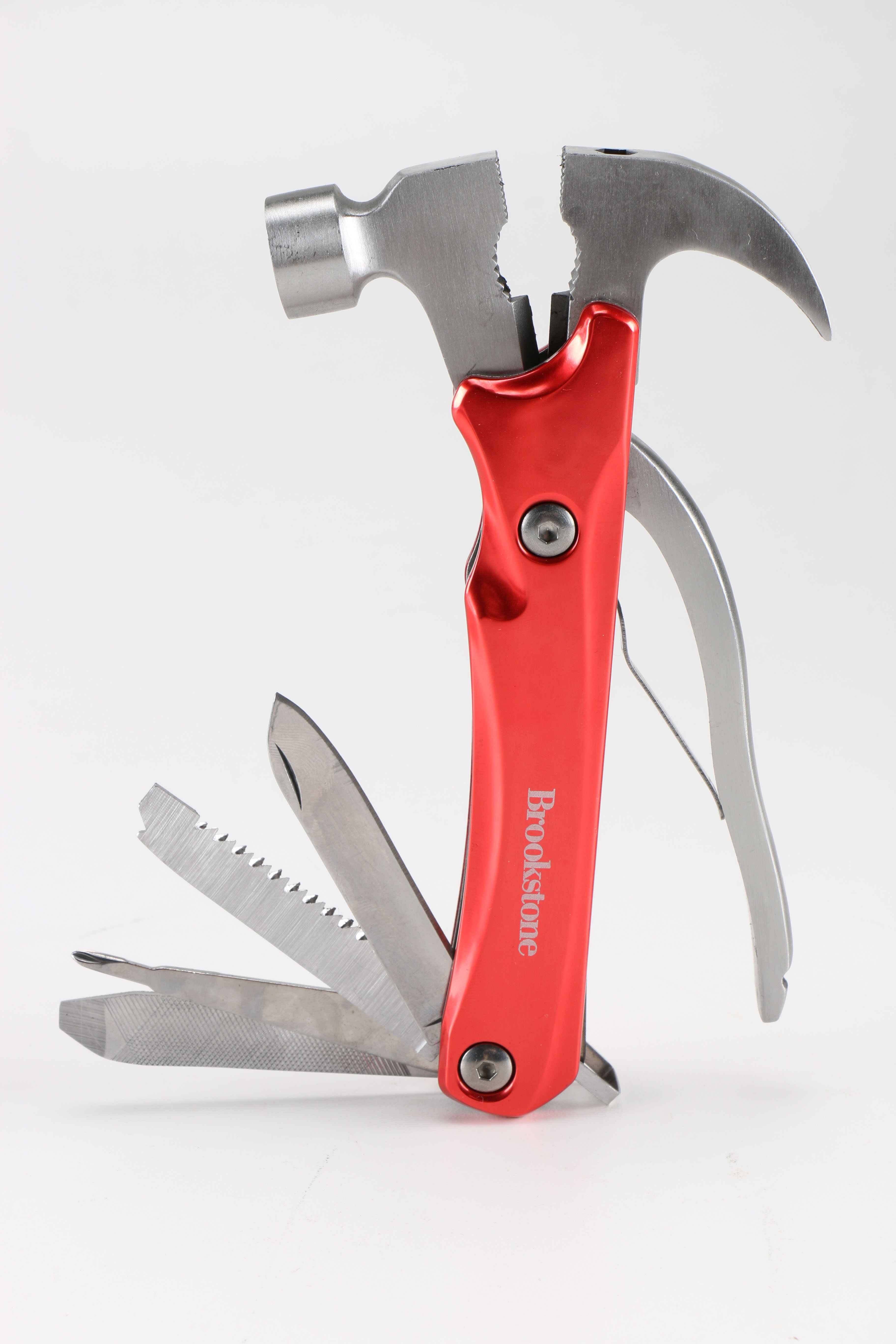 Red Brookstone Multi-Tool