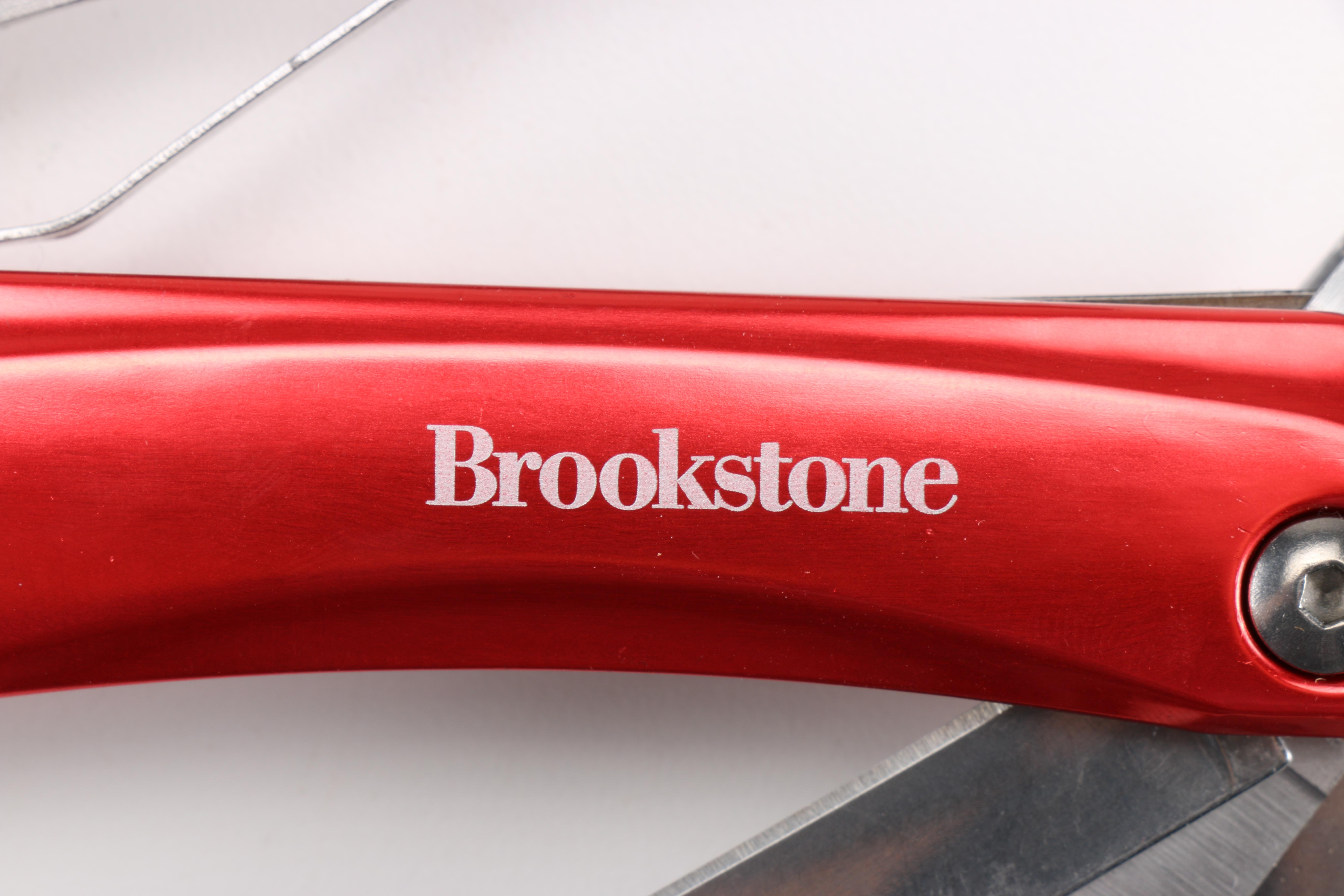 Red Brookstone Multi-Tool