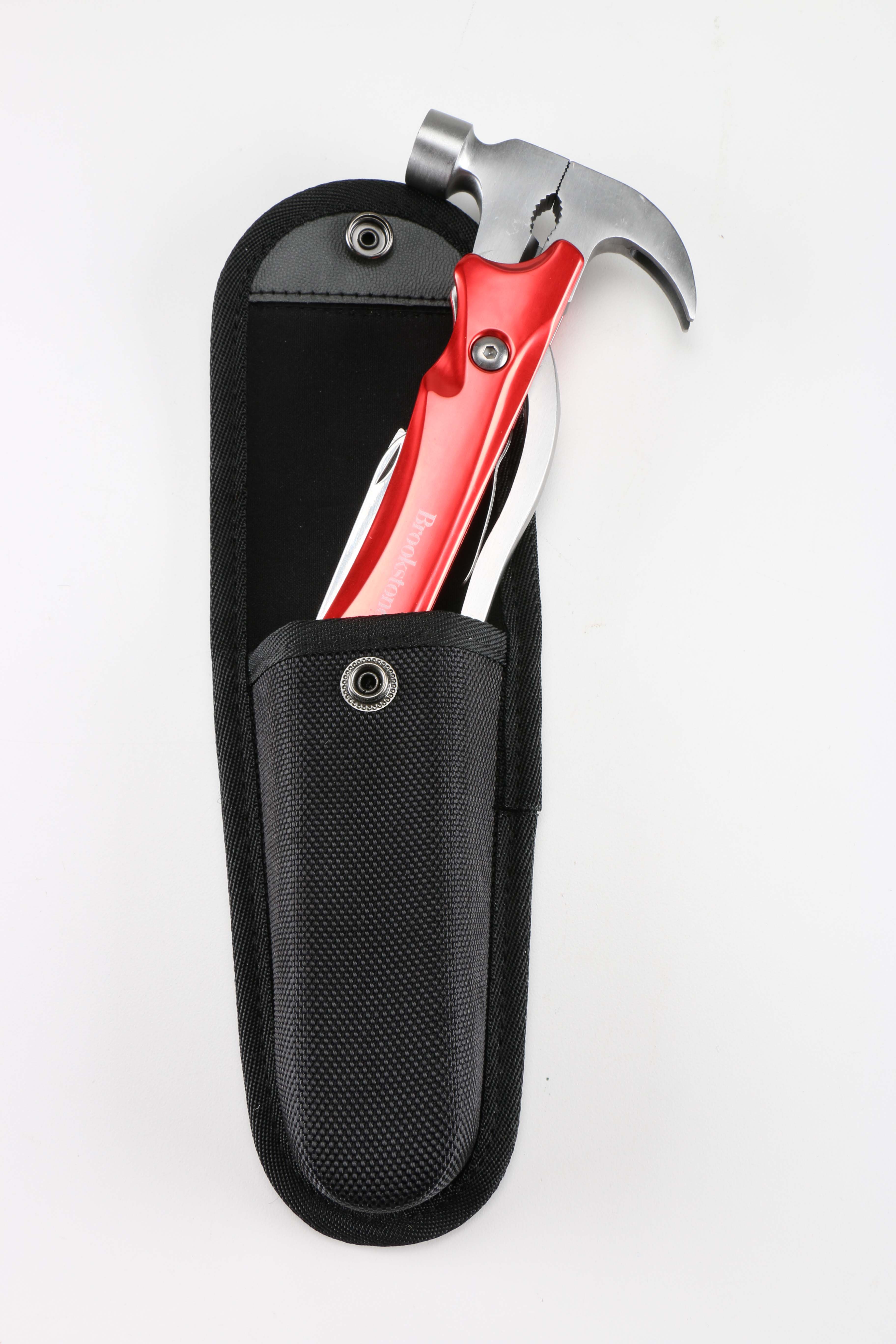 Red Brookstone Multi-Tool