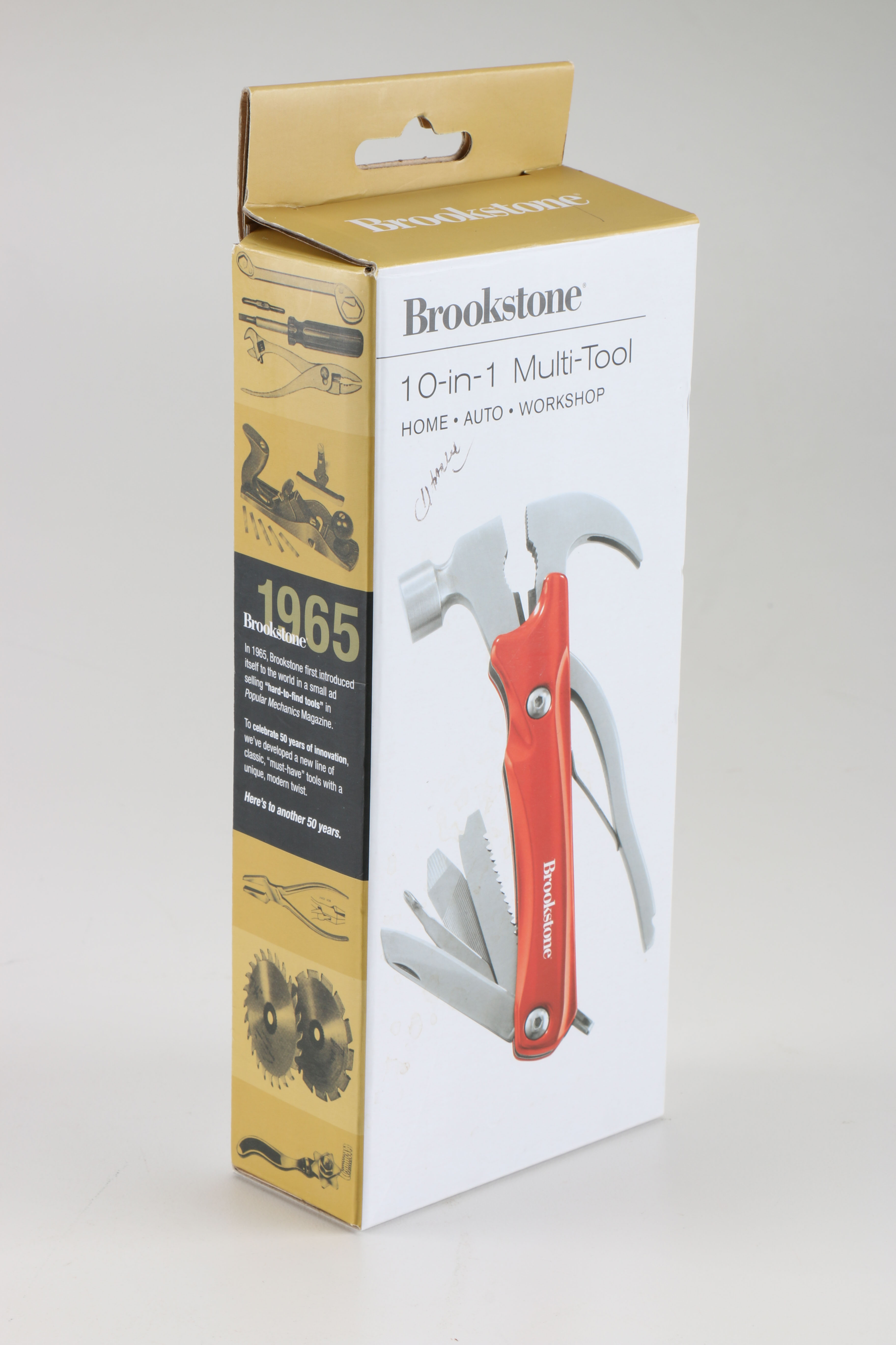 Red Brookstone Multi-Tool