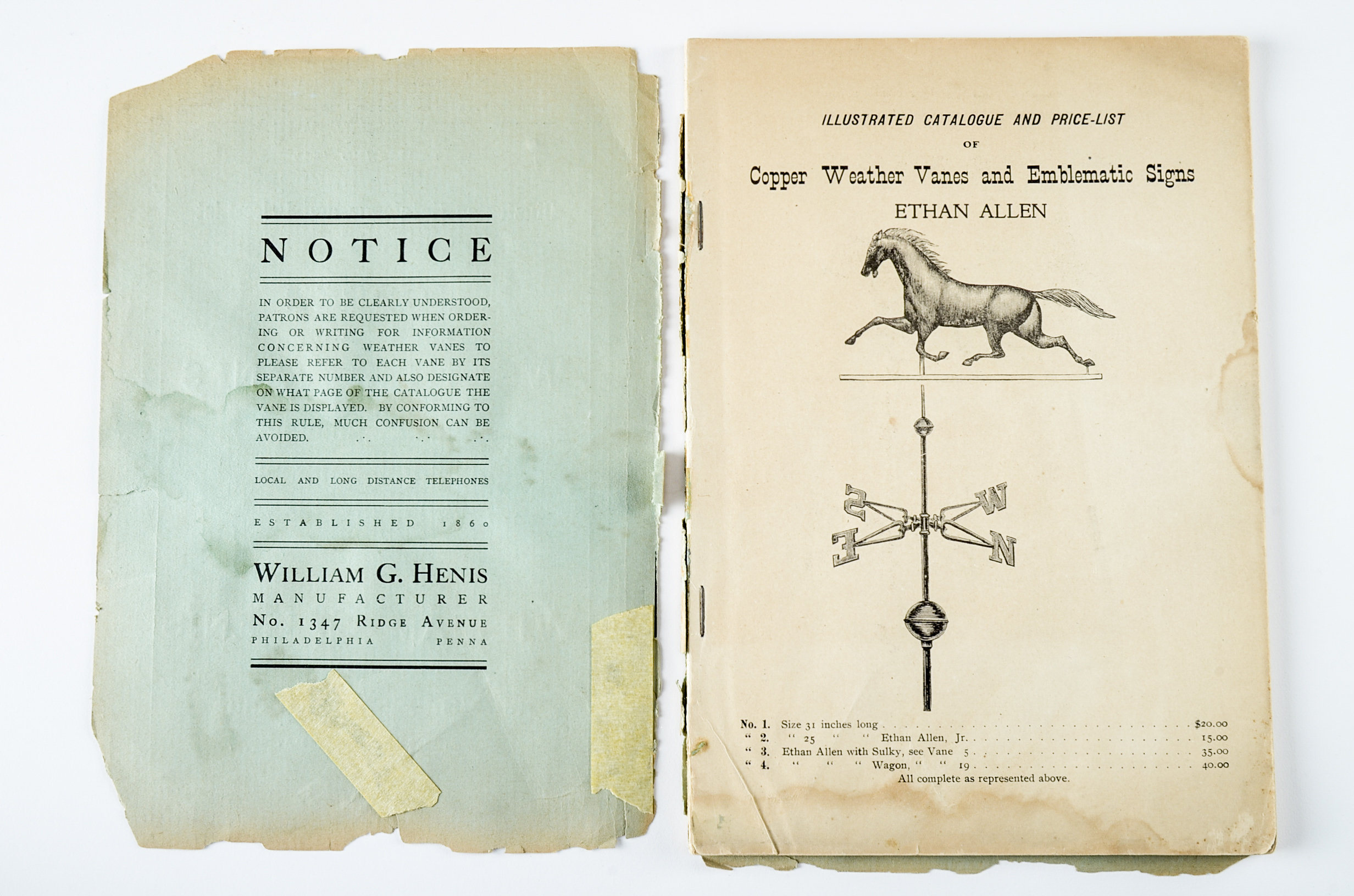 Collection of Vintage Stained Glass Catalogs and More