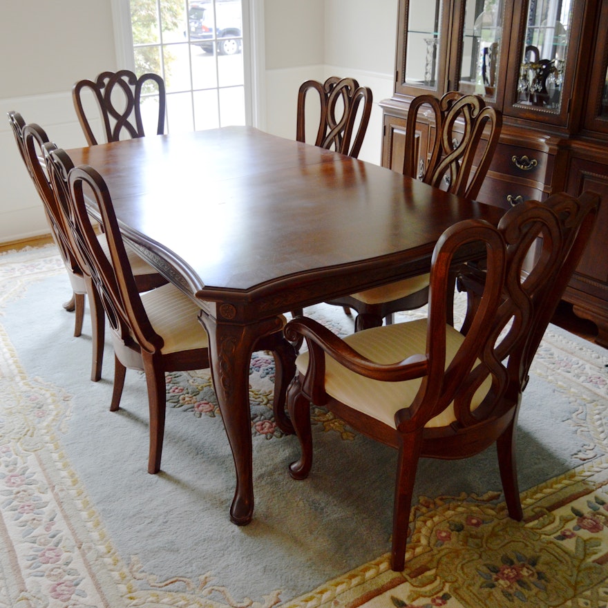 Formal Dining Room Table and Chairs by American Drew