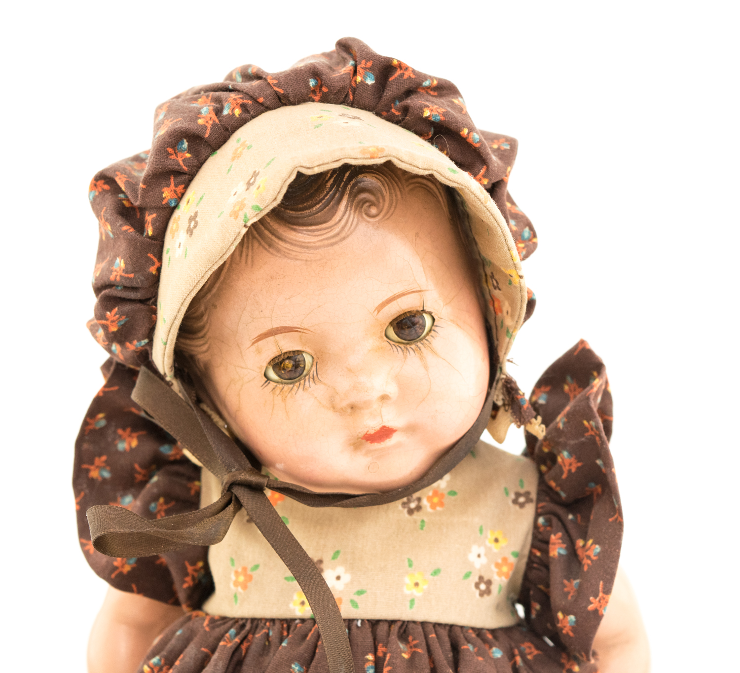 Set of 1930s Madame Alexander Composition Dionne Quintuplets Dolls