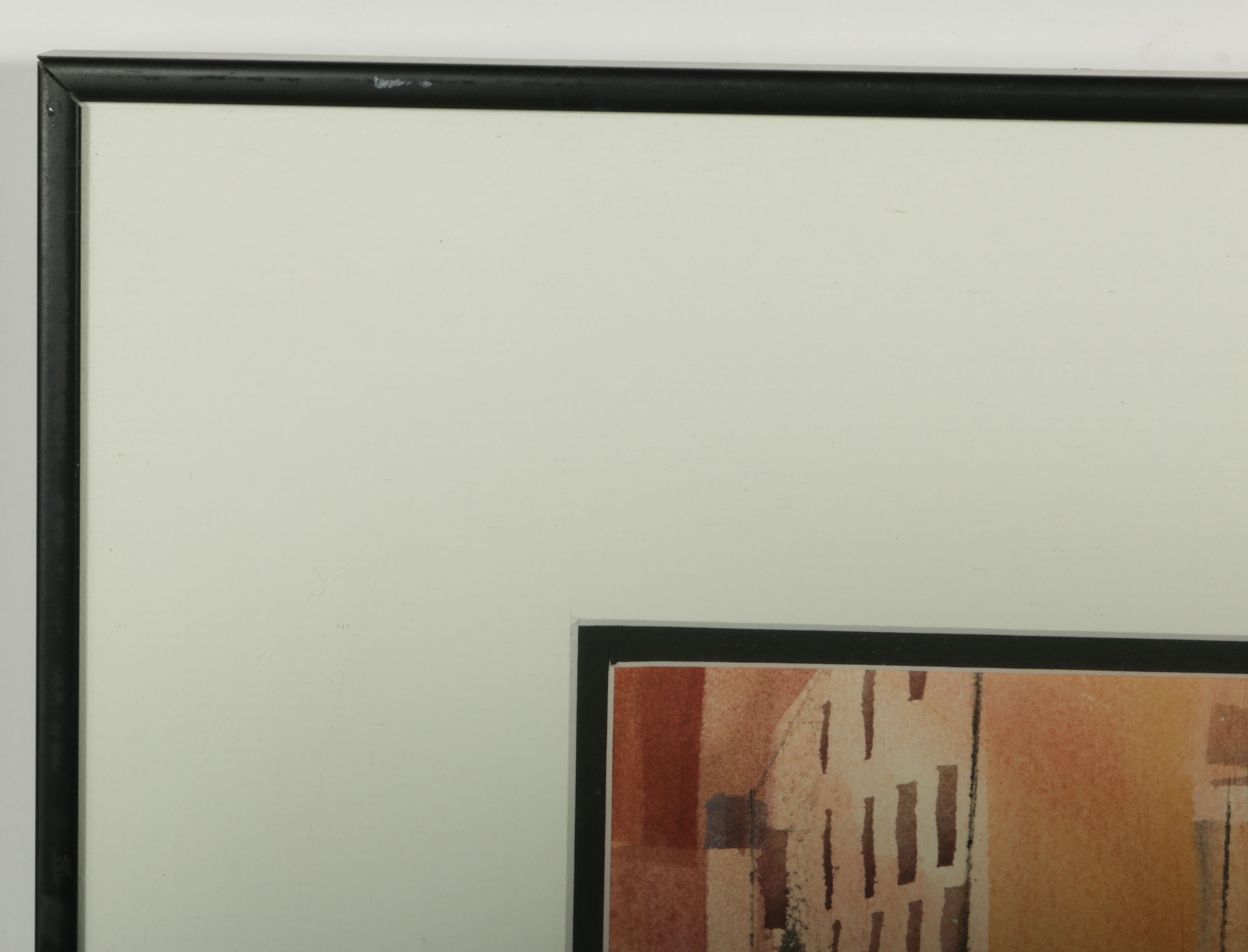 Pair of Mary Endico Watercolor Cityscapes