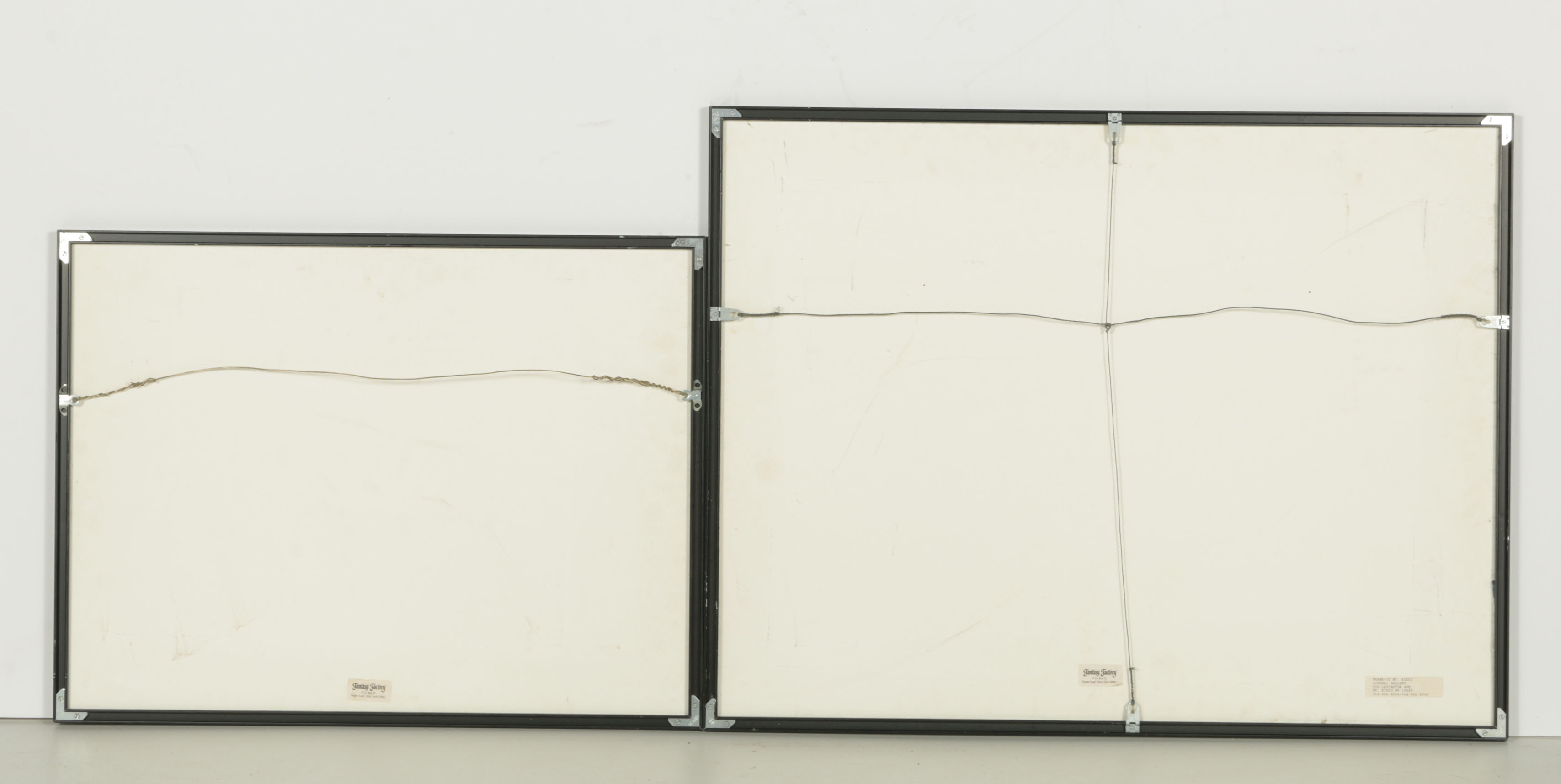 Pair of Mary Endico Watercolor Cityscapes