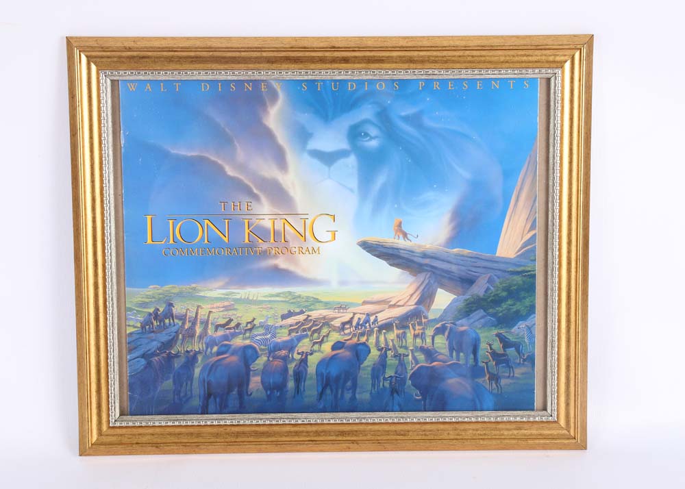 Disney's The Lion King Commemorative Program