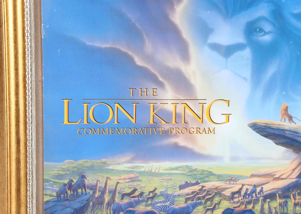 Disney's The Lion King Commemorative Program